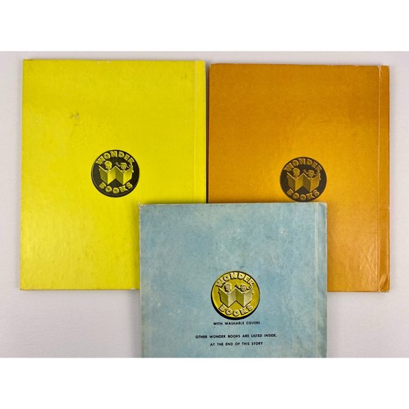 Vintage Wonder Books lot of 3 Children's Hard Cover 1970s Surprise Doll, Felix - Picture 2 of 9